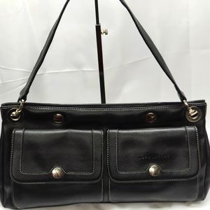 Marc Jacobs black and silver shoulder bag